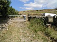 New bridleway gate to discourage illegal off-roaders